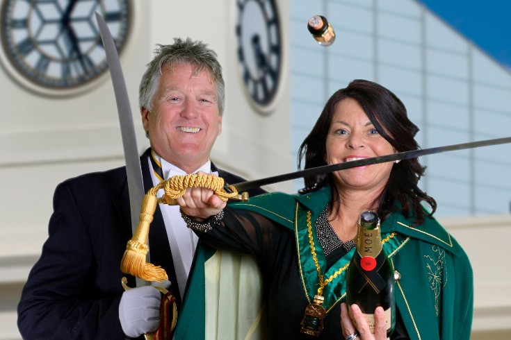 Kentish Sabreurs in Margate